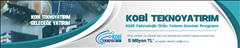 KOBİ TEKNOYATIRIM - KOBİ Teknolojik Ürün Yatırım Destek Programı                                   